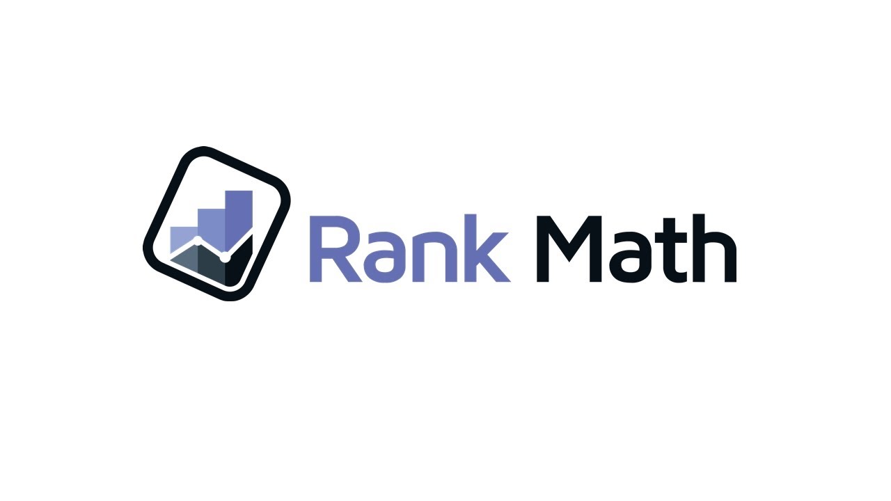 Rang Math-logo op een witte achtergrond.